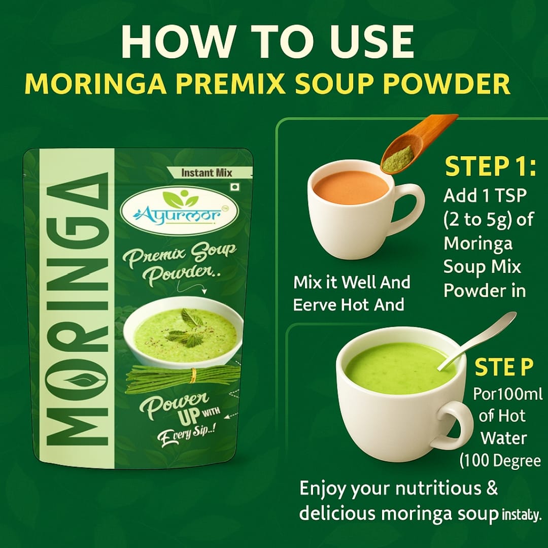 Moringa Premix Soup Powder - Alternate View